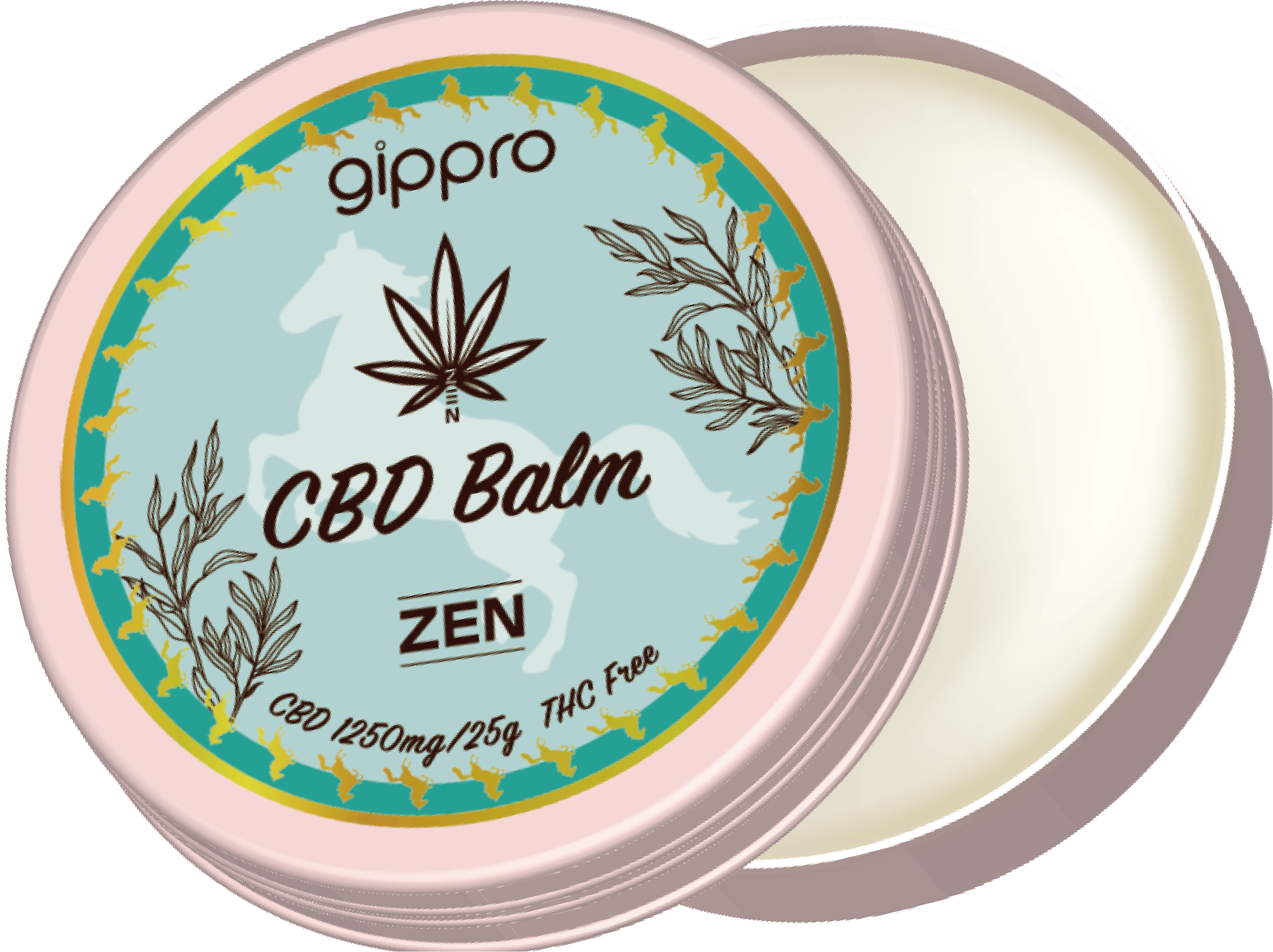 gippro ZEN Horse Oil Balm - ベルガモットブレンド -